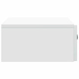 Wall-Mounted Side Table White 59 x 34.5 x 17 cm Engineered Wood
