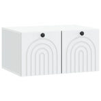 Wall-Mounted TV Cabinet White 59.5 x 41 x 30 cm Engineered Wood