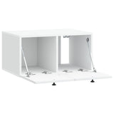Wall-Mounted TV Cabinet White 59.5 x 41 x 30 cm Engineered Wood