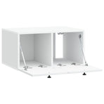 Wall-Mounted TV Cabinet White 59.5 x 41 x 30 cm Engineered Wood