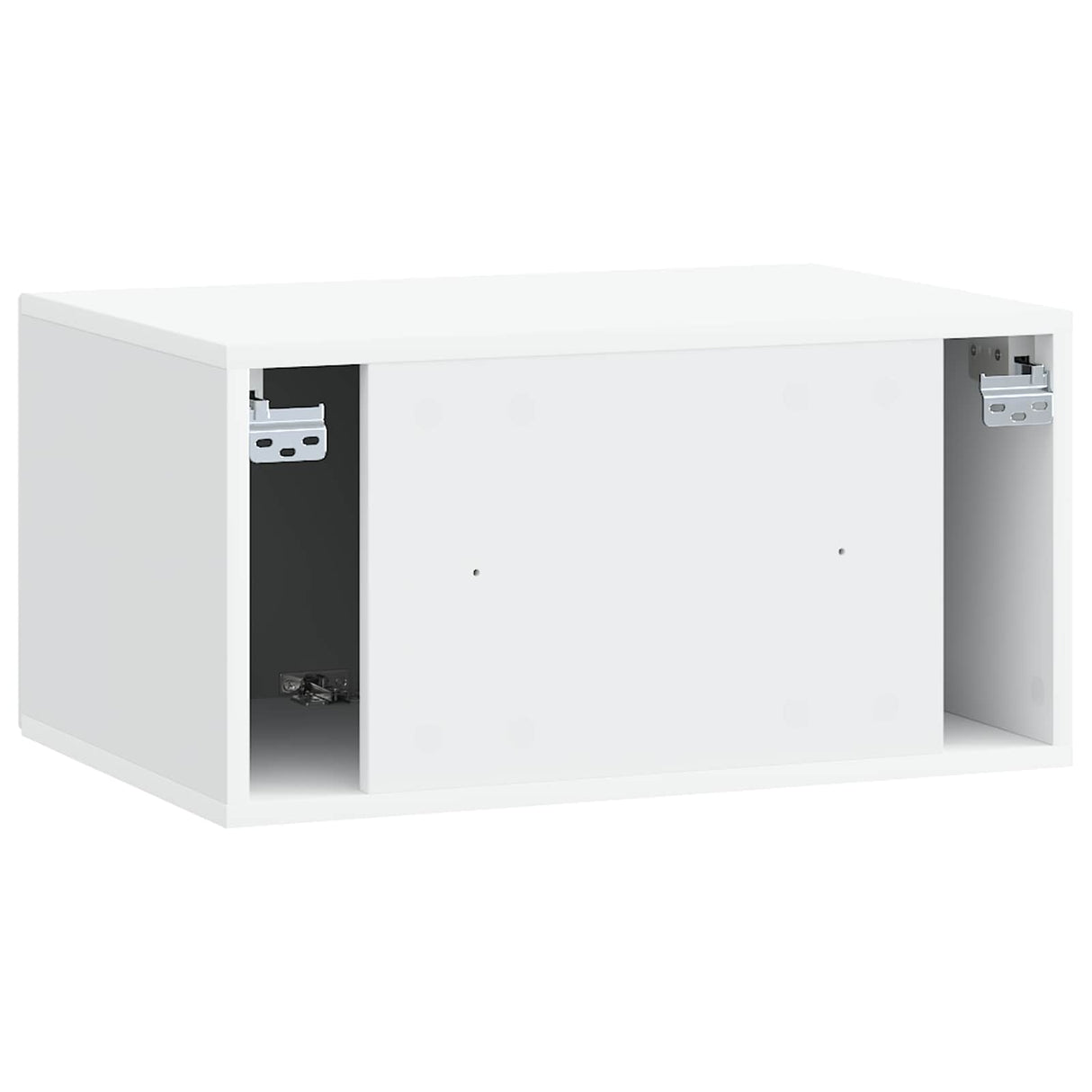Wall-Mounted TV Cabinet White 59.5 x 41 x 30 cm Engineered Wood