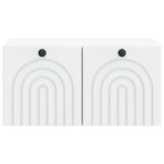 Wall-Mounted TV Cabinet White 59.5 x 41 x 30 cm Engineered Wood