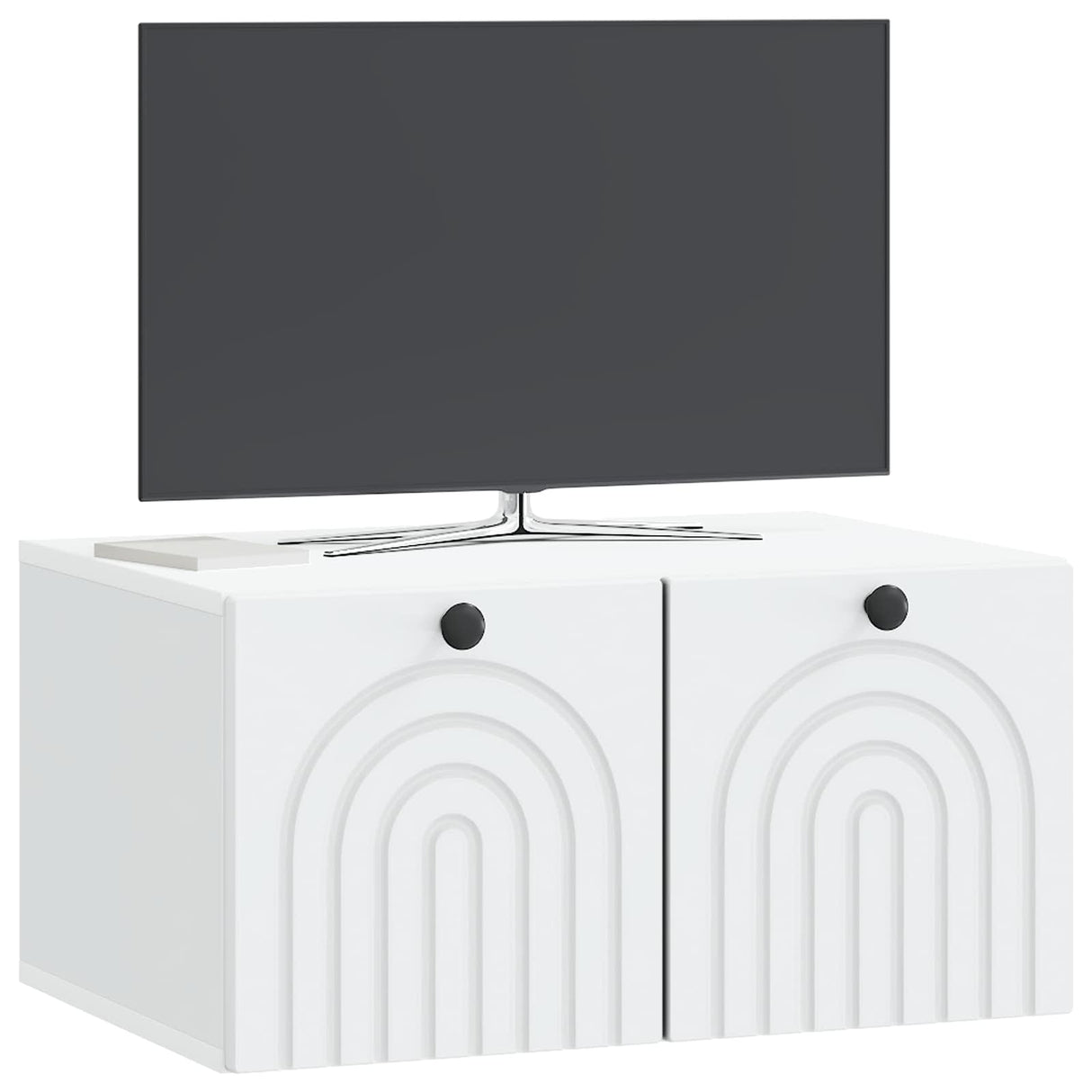 Wall-Mounted TV Cabinet White 59.5 x 41 x 30 cm Engineered Wood
