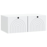 Wall-Mounted TV Cabinet White 78.5 x 41 x 30 cm Engineered Wood