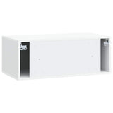 Wall-Mounted TV Cabinet White 78.5 x 41 x 30 cm Engineered Wood