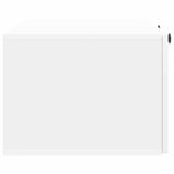 Wall-Mounted TV Cabinet White 78.5 x 41 x 30 cm Engineered Wood - Close-Up Angle
