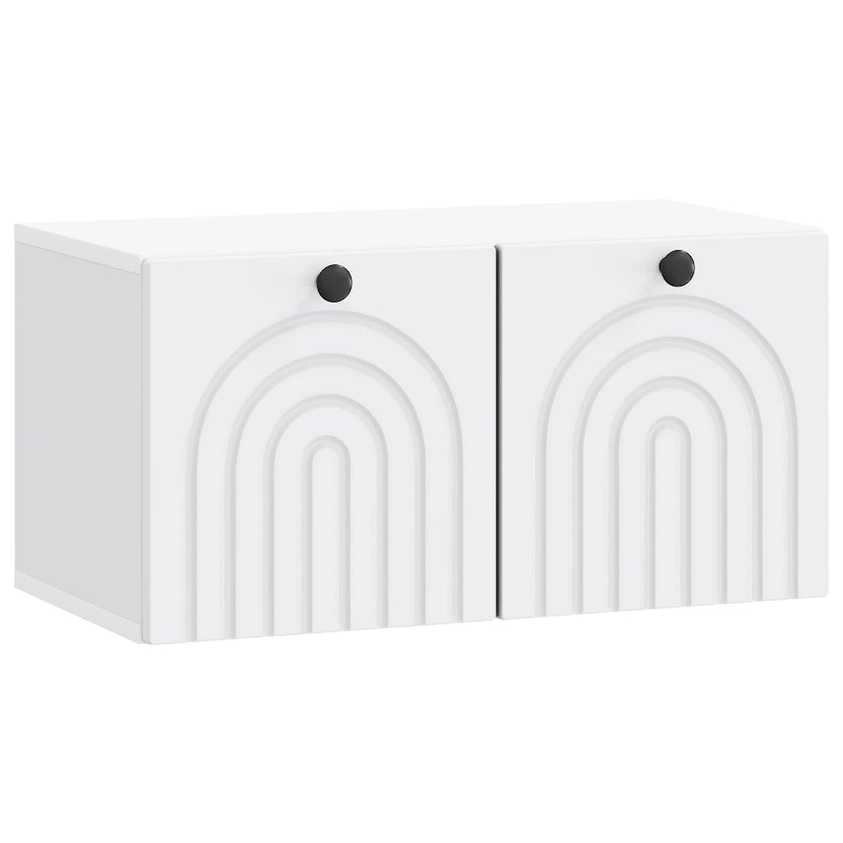 Wall-Mounted TV Cabinet White 59.5 x 31 x 30 cm Engineered Wood