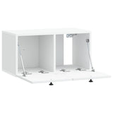 Wall-Mounted TV Cabinet White 59.5 x 31 x 30 cm Engineered Wood