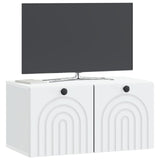 Wall-Mounted TV Cabinet White 59.5 x 31 x 30 cm Engineered Wood