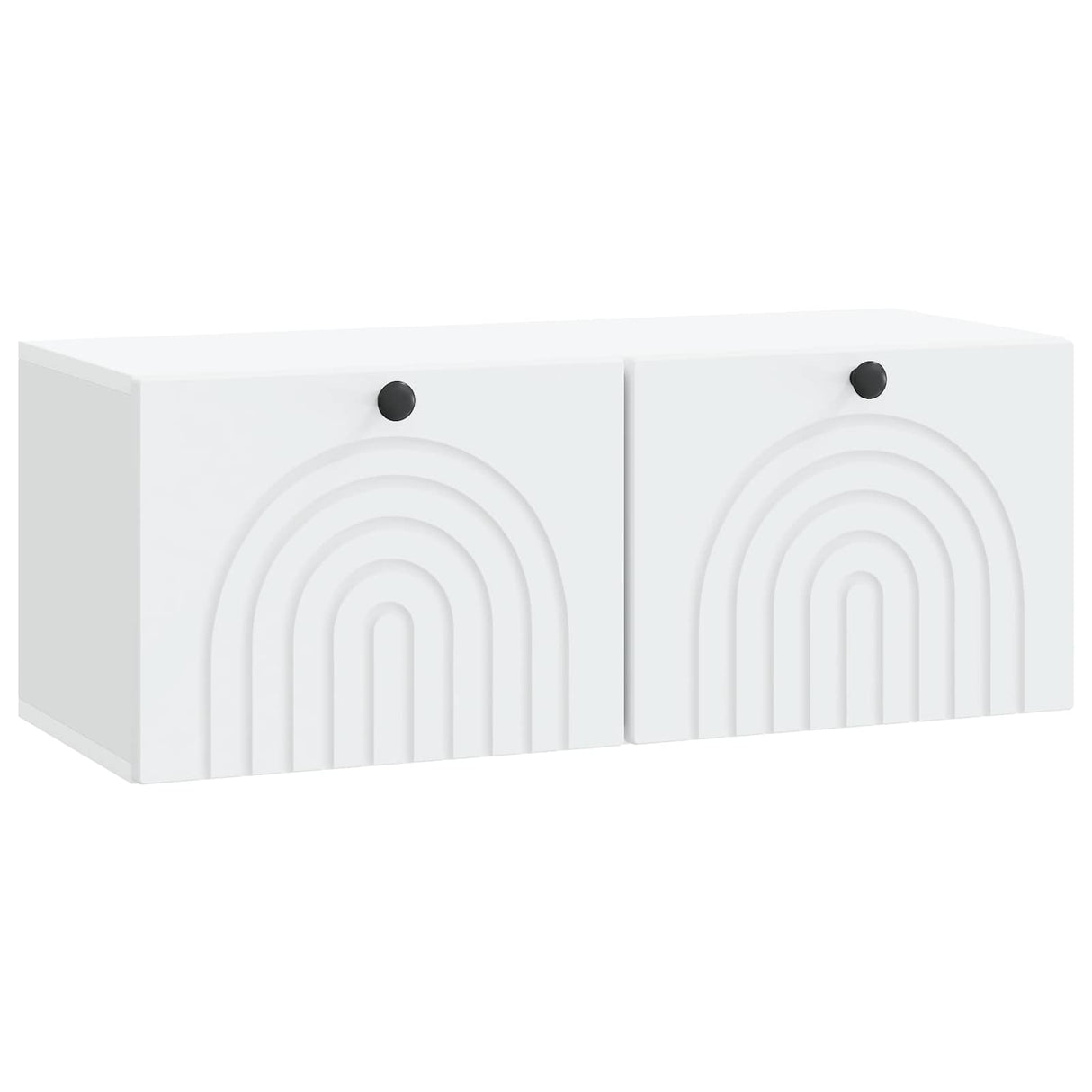 Wall-Mounted TV Cabinet White 78.5 x 31 x 30 cm Engineered Wood