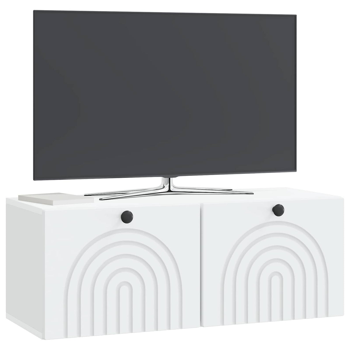 Wall-Mounted TV Cabinet White 78.5 x 31 x 30 cm Engineered Wood
