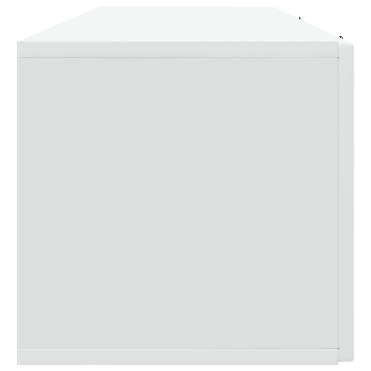 Wall-Mounted TV Cabinet White 98 x 31 x 30 cm Engineered Wood