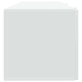 Wall-Mounted TV Cabinet White 98 x 31 x 30 cm Engineered Wood