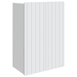 Wall-Mounted Cabinet White 66 x 34.5 x 92 cm Engineered Wood