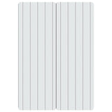 Wall-Mounted Cabinet White 66 x 34.5 x 92 cm Engineered Wood