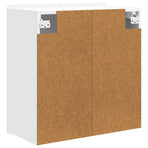 Wall-Mounted Cabinet White 59 x 31 x 64 cm Engineered Wood