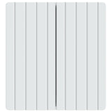 Wall-Mounted Cabinet White 59 x 31 x 64 cm Engineered Wood - Top-Down View