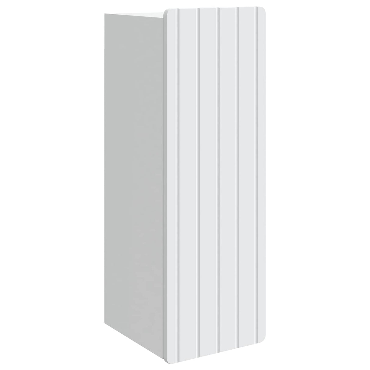 Wall-Mounted Cabinet White 33 x 34.5 x 94 cm Engineered Wood
