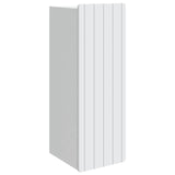 Wall-Mounted Cabinet White 33 x 34.5 x 94 cm Engineered Wood - Front View