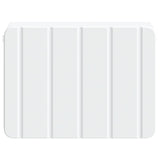 Wall-Mounted Bedside Cabinet White 33 x 34.5 x 24 cm - 45-Degree Angle