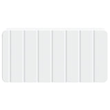 Wall-Mounted Bedside Cabinet White 49 x 34.5 x 24 cm