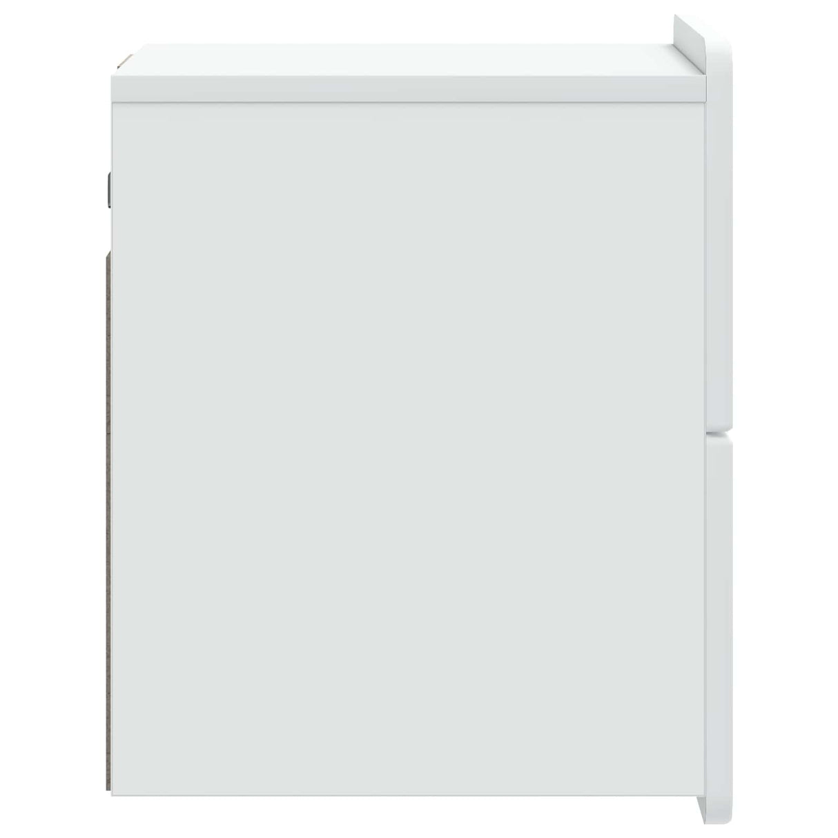 Wall-Mounted Bedside Cabinet White 33 x 34.5 x 43 cm