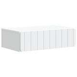 Wall-Mounted Side Table White 59 x 34.5 x 17 cm Engineered Wood