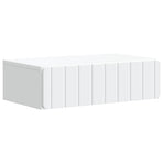 Wall-Mounted Side Table White 59 x 34.5 x 17 cm Engineered Wood