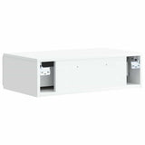 Wall-Mounted Side Table White 59 x 34.5 x 17 cm Engineered Wood