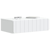 Wall-Mounted Side Table White 59 x 34.5 x 17 cm Engineered Wood