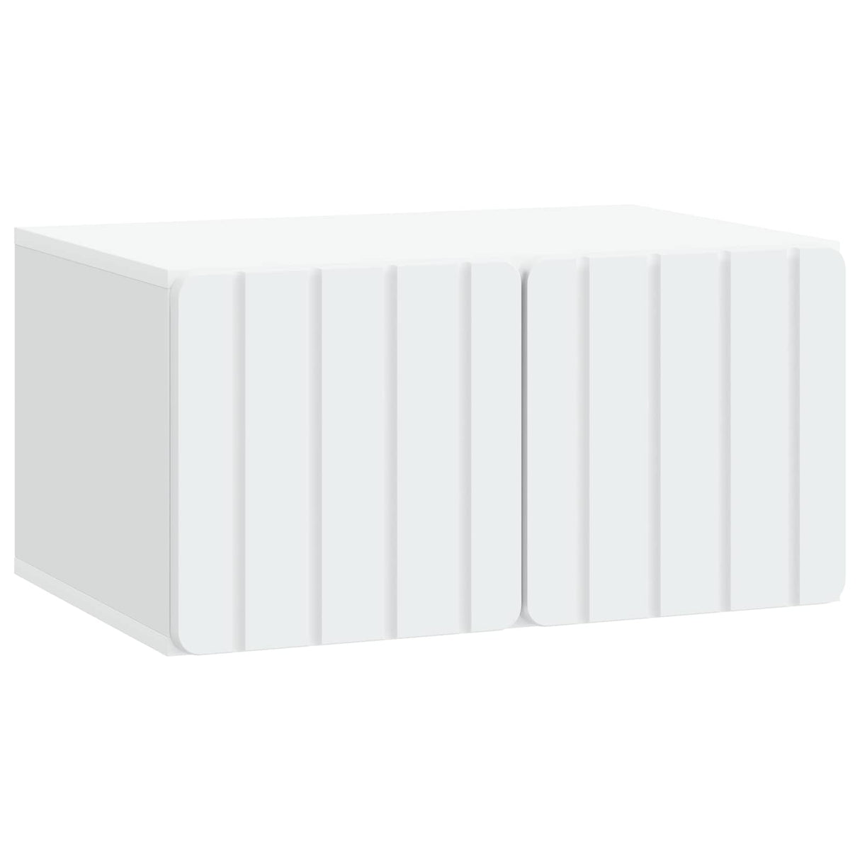 Wall-Mounted TV Cabinet 59.5 x 41 x 30 cm White Engineered Wood