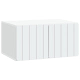 Wall-Mounted TV Cabinet 59.5 x 41 x 30 cm White Engineered Wood