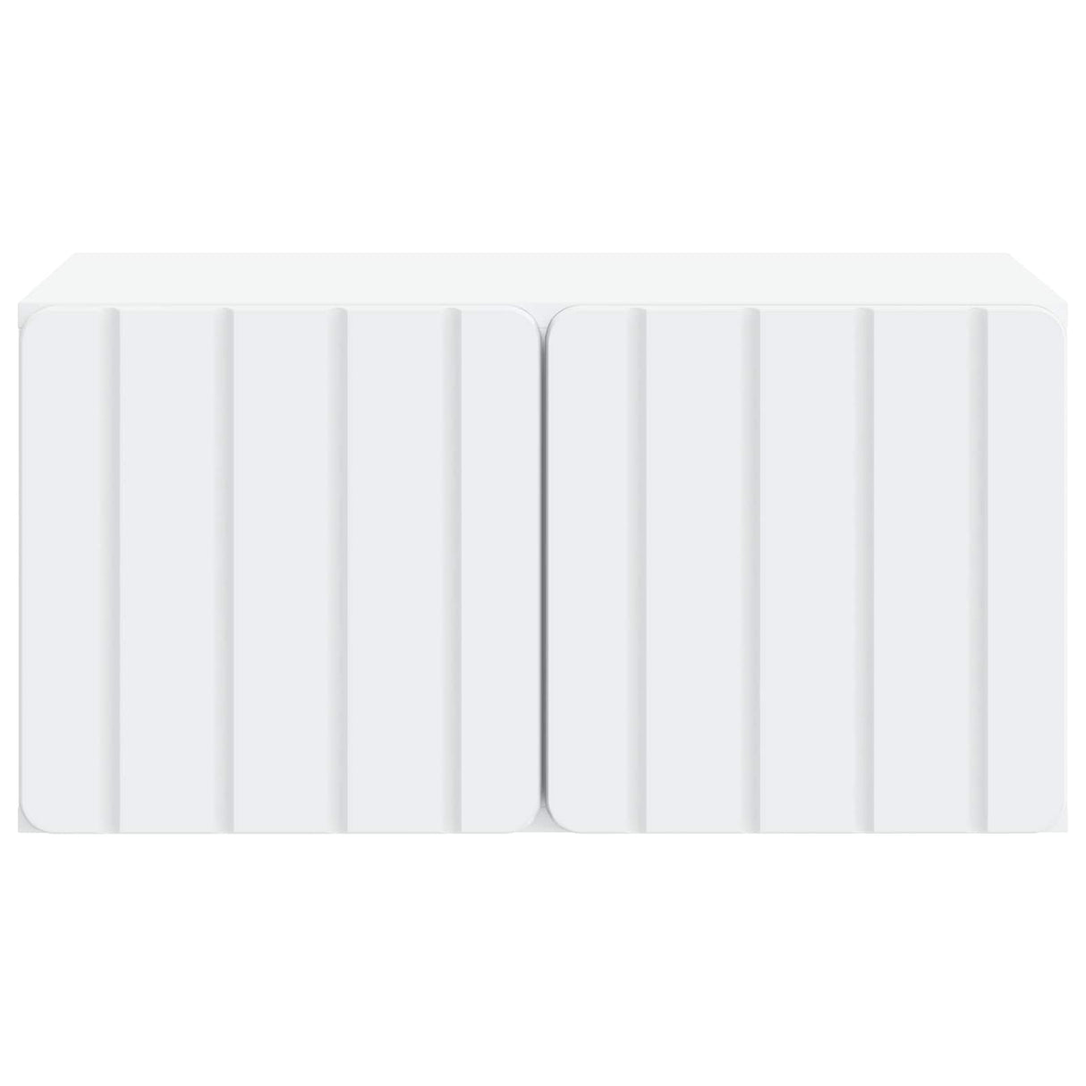 Wall-Mounted TV Cabinet 59.5 x 41 x 30 cm White Engineered Wood