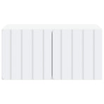 Wall-Mounted TV Cabinet 59.5 x 41 x 30 cm White Engineered Wood