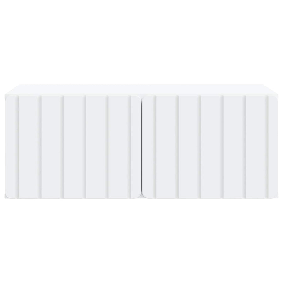 Wall-Mounted TV Cabinet 78.5 x 41 x 30 cm White Engineered Wood