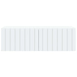 Wall-Mounted TV Cabinet 98 x 41 x 30 cm White Engineered Wood