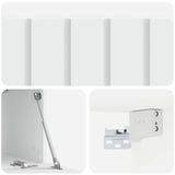 Wall-Mounted TV Cabinet 59.5 x 31 x 30 cm White Engineered Wood - Extra Image