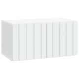 Wall-Mounted TV Cabinet 59.5 x 31 x 30 cm White Engineered Wood