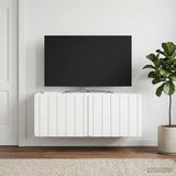 Wall-Mounted TV Cabinet 78.5 x 31 x 30 cm White Engineered Wood