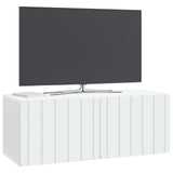 Wall-Mounted TV Cabinet 78.5 x 31 x 30 cm White Engineered Wood
