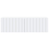 Wall-Mounted TV Cabinet 98 x 31 x 30 cm White Engineered Wood