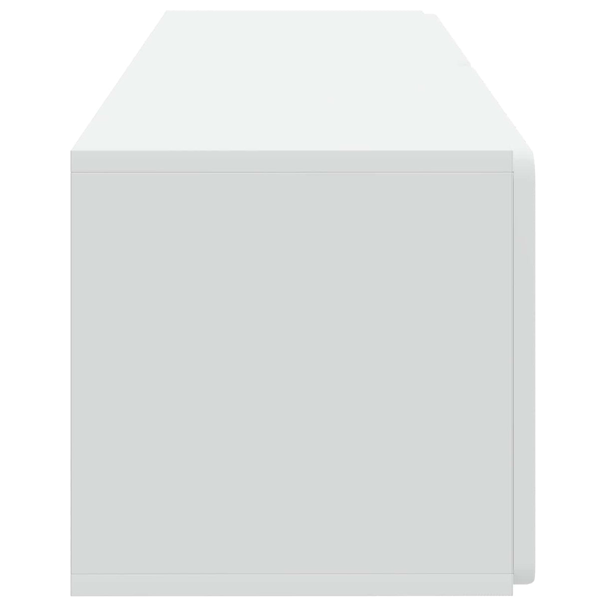 Wall-Mounted TV Cabinet 98 x 31 x 30 cm White Engineered Wood