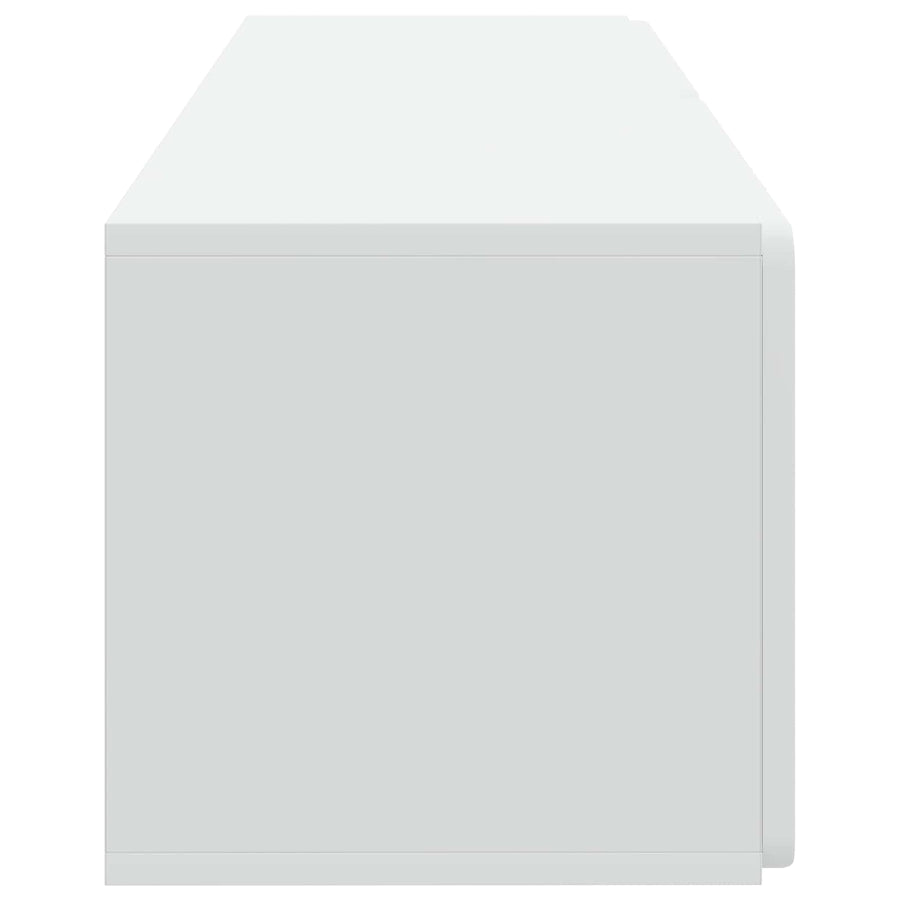 Wall-Mounted TV Cabinet 98 x 31 x 30 cm White Engineered Wood, image 6