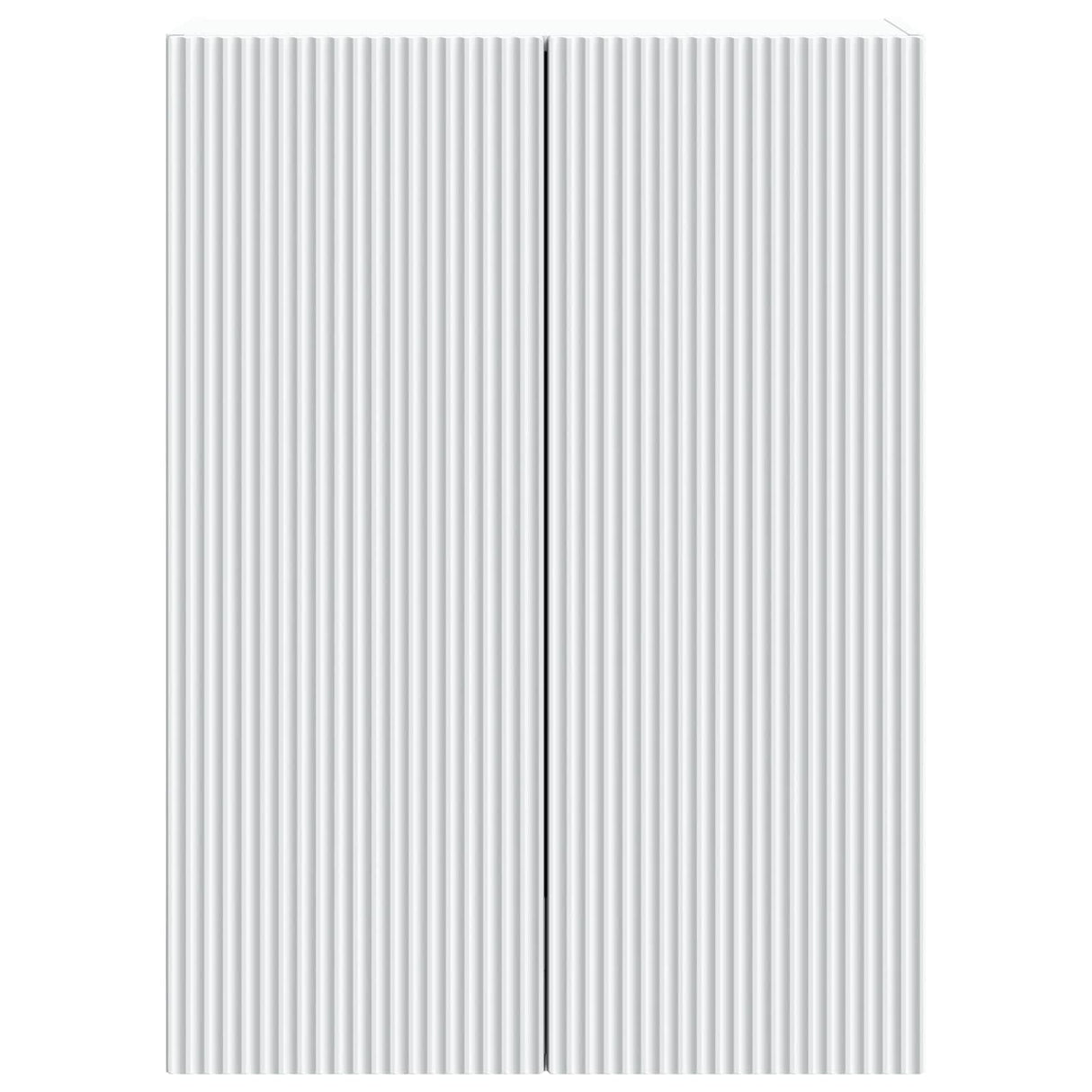 Wall-Mounted Cabinet 66 x 34.5 x 90 cm Engineered Wood White
