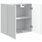Wall-Mounted Cabinet 59 x 31 x 60 cm Engineered Wood White