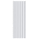 Wall-Mounted Cabinet 33 x 34.5 x 90 cm Engineered Wood White