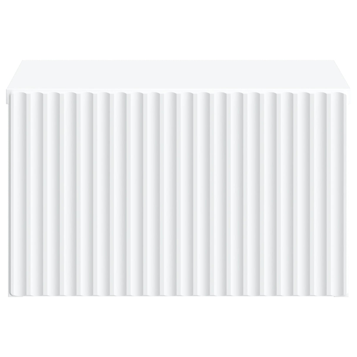 Wall-Mounted Bedside Cabinet White 33 x 34.5 x 20 cm