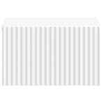 Wall-Mounted Bedside Cabinet White 33 x 34.5 x 20 cm