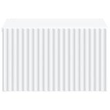 Wall-Mounted Bedside Cabinet White 33 x 34.5 x 20 cm - 45-Degree Angle