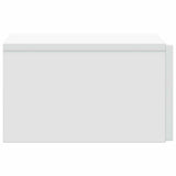 Wall-Mounted Bedside Cabinet White 33 x 34.5 x 20 cm - Rear View